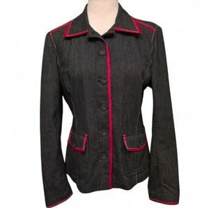 Spanner Pin‎ Striped Blazer Jacket Size 6